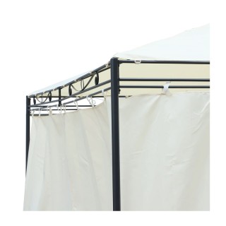 Κιόσκι Κήπου με Μεταλλικό Σκελετό 400 x 300 x 255 cm Outsunny 84C-089