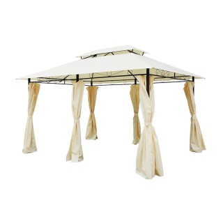 Κιόσκι Κήπου με Μεταλλικό Σκελετό και Διπλή Οροφή 400 x 300 x 265 c... Κιόσκι Κήπου με Μεταλλικό Σκελετό και Διπλή Οροφή 400 x 300 x 265 c...