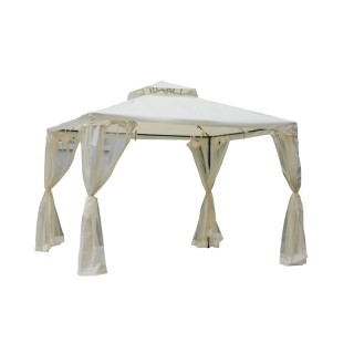 Κιόσκι Κήπου με Μεταλλικό Σκελετό και Κουνουπιέρες 294 x 294 x 265 ... Κιόσκι Κήπου με Μεταλλικό Σκελετό και Κουνουπιέρες 294 x 294 x 265 ...