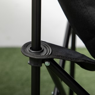 Πτυσσόμενη Καρέκλα Παραλίας 61 x 54 x 66 cm Outsunny A20-292V00BK Πτυσσόμενη Καρέκλα Παραλίας 61 x 54 x 66 cm Outsunny A20-292V00BK