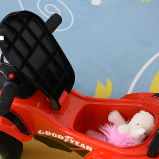 HOMCOM Quad Toy για 18-36 μήνες με άδεια GOODYEAR Παιδιά με ρεαλιστ...