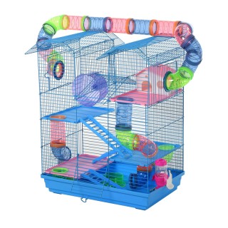 Κλουβί για Χάμστερ με 5 Επίπεδα και Αξεσουάρ 47 x 30 x 59 cm PawHut... Κλουβί για Χάμστερ με 5 Επίπεδα και Αξεσουάρ 47 x 30 x 59 cm PawHut...