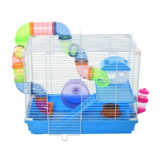 Κλουβί για Χάμστερ με Αξεσουάρ 37 x 46 x 30 cm PawHut D51-213 Κλουβί για Χάμστερ με Αξεσουάρ 37 x 46 x 30 cm PawHut D51-213