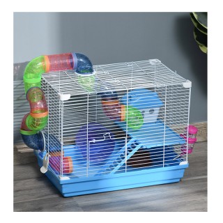 Κλουβί για Χάμστερ με Αξεσουάρ 37 x 46 x 30 cm PawHut D51-213 Κλουβί για Χάμστερ με Αξεσουάρ 37 x 46 x 30 cm PawHut D51-213