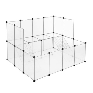 Κλουβί - Πάρκο Εκπαίδευσης Κατοικίδιου με 28 Πάνελ 143 x 108 x 92 c... Κλουβί - Πάρκο Εκπαίδευσης Κατοικίδιου με 28 Πάνελ 143 x 108 x 92 c...