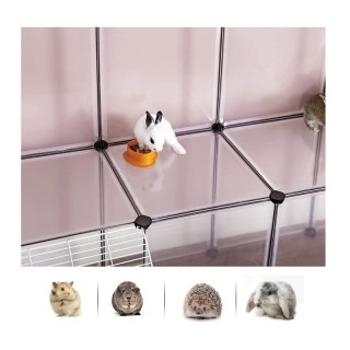 Κλουβί - Πάρκο Εκπαίδευσης Κατοικίδιου με 28 Πάνελ 143 x 108 x 92 c...