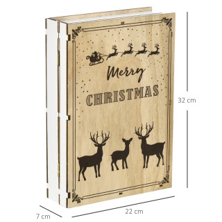 Ξύλινο Christmas Advent Calendar με Χριστουγεννιάτικα Θέματα 22 x 7... Ξύλινο Christmas Advent Calendar με Χριστουγεννιάτικα Θέματα 22 x 7...