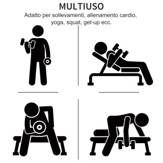 Σετ αλτήρες HOMCOM Βάρη για μπράτσα με θήκη μεταφοράς, 6 x 0,5kg 1k... Σετ αλτήρες HOMCOM Βάρη για μπράτσα με θήκη μεταφοράς, 6 x 0,5kg 1k...