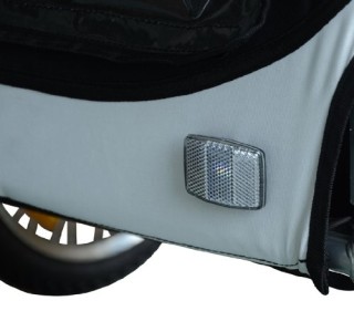 PawHut Πτυσσόμενο Ρυμουλκούμενο για κατοικίδια ποδηλάτου, ασπρόμαυρ... PawHut Πτυσσόμενο Ρυμουλκούμενο για κατοικίδια ποδηλάτου, ασπρόμαυρ...