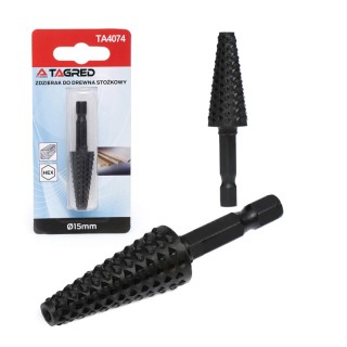 Κωνικό Εξαγωνικό Τρυπάνι Ξύλου 15 mm TAGRED TA4074 Κωνικό Εξαγωνικό Τρυπάνι Ξύλου 15 mm TAGRED TA4074