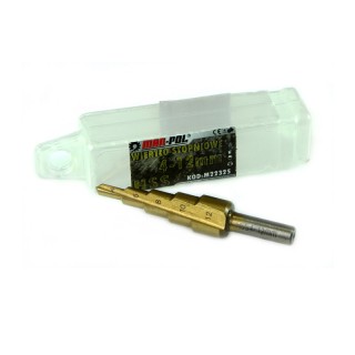 Κωνικό Τρυπάνι με Επίστρωση Τιτανίου HSS 4 - 12 mm MAR-POL M22325