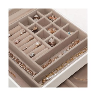 Κοσμηματοθήκη - Μπιζουτιέρα με 2 Συρτάρια 23.1 x 20.3 x 13.5 cm Χρώ... Κοσμηματοθήκη - Μπιζουτιέρα με 2 Συρτάρια 23.1 x 20.3 x 13.5 cm Χρώ...