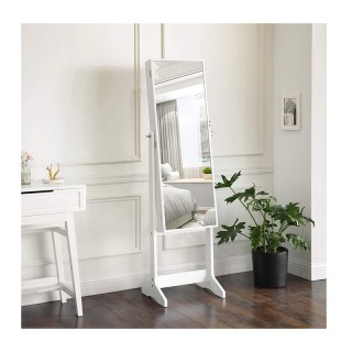 Κοσμηματοθήκη Μπιζουτιέρα με Ολόσωμο Καθρέπτη 41.1 x 36.5 x 151.5 c...