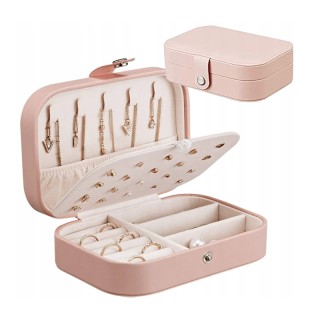 Κοσμηματοθήκη - Μπιζουτιέρα 16 x 12 x 5.5 cm Χρώματος Ροζ Verk Grou... Κοσμηματοθήκη - Μπιζουτιέρα 16 x 12 x 5.5 cm Χρώματος Ροζ Verk Grou...
