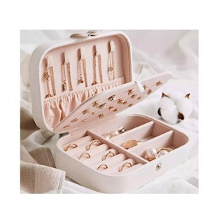 Κοσμηματοθήκη - Μπιζουτιέρα 16 x 12 x 5.5 cm Χρώματος Ροζ Verk Grou...