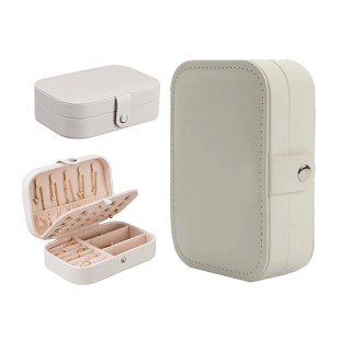 Κοσμηματοθήκη - Μπιζουτιέρα 16 x 12 x 5.5 cm Χρώματος Λευκό Verk Gr... Κοσμηματοθήκη - Μπιζουτιέρα 16 x 12 x 5.5 cm Χρώματος Λευκό Verk Gr...