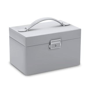 Κοσμηματοθήκη - Μπιζουτιέρα 18.6 x 14.8 x 11 cm Χρώματος Γκρι Massi... Κοσμηματοθήκη - Μπιζουτιέρα 18.6 x 14.8 x 11 cm Χρώματος Γκρι Massi...