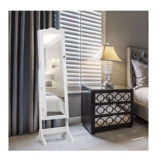 Κοσμηματοθήκη Μπιζουτιέρα με Ολόσωμο Καθρέπτη και Φωτισμό LED 41.5 ... Κοσμηματοθήκη Μπιζουτιέρα με Ολόσωμο Καθρέπτη και Φωτισμό LED 41.5 ...