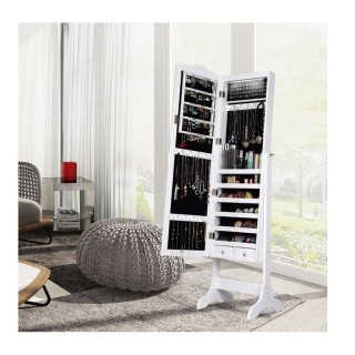 Κοσμηματοθήκη Μπιζουτιέρα με Ολόσωμο Καθρέπτη και Φωτισμό LED 41.5 ... Κοσμηματοθήκη Μπιζουτιέρα με Ολόσωμο Καθρέπτη και Φωτισμό LED 41.5 ...