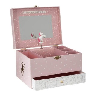 Κοσμηματοθήκη Μπιζουτιέρα Μονόκερος με Μουσική 21.5 x 16.5 x 13.8 c... Κοσμηματοθήκη Μπιζουτιέρα Μονόκερος με Μουσική 21.5 x 16.5 x 13.8 c...