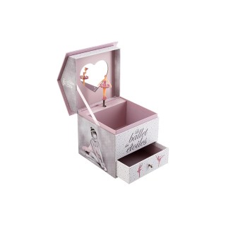 Κοσμηματοθήκη Μπιζουτιέρα Μπαλαρίνα με Μουσική 14.3 x 14.2 x 16 cm ...
