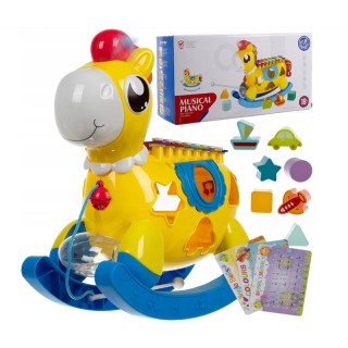 Κουνιστό Αλογάκι - Παιχνίδι με Φώτα και Ήχους 8 σε 1 29 x 11 x 26 c... Κουνιστό Αλογάκι - Παιχνίδι με Φώτα και Ήχους 8 σε 1 29 x 11 x 26 c...