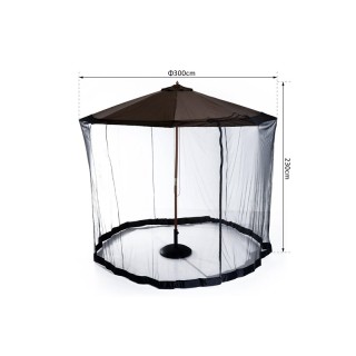 Κουνουπιέρα Ομπρέλας Κήπου 2.3 m Outsunny 84B-063 Κουνουπιέρα Ομπρέλας Κήπου 2.3 m Outsunny 84B-063