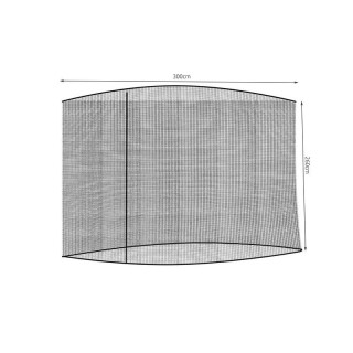 Κουνουπιέρα Ομπρέλας Κήπου 3 m Malatec 12266