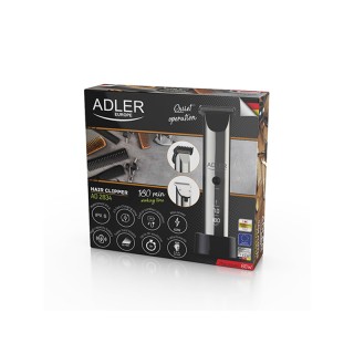 Κουρευτική Μηχανή Ρεύματος - Επαναφορτιζόμενη 60 W Adler AD-2834 Κουρευτική Μηχανή Ρεύματος - Επαναφορτιζόμενη 60 W Adler AD-2834