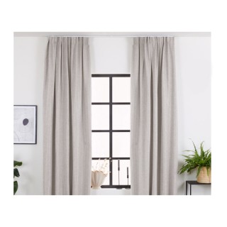 Κουρτίνα με Τρέσα 150 x 260 cm Χρώματος Μπεζ Lifa-Living 8719831797684 Κουρτίνα με Τρέσα 150 x 260 cm Χρώματος Μπεζ Lifa-Living 8719831797684