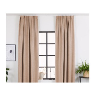 Κουρτίνα με Τρέσα 150 x 260 cm Χρώματος Taupe Lifa-Living 871983179... Κουρτίνα με Τρέσα 150 x 260 cm Χρώματος Taupe Lifa-Living 871983179...