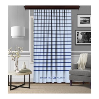 Κουρτίνα με Τρουκς 140 x 260 cm Χρώματος Λευκό Beverly Hills Polo C... Κουρτίνα με Τρουκς 140 x 260 cm Χρώματος Λευκό Beverly Hills Polo C...