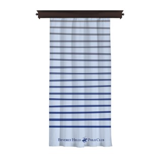 Κουρτίνα με Τρουκς 140 x 260 cm Χρώματος Λευκό Beverly Hills Polo C... Κουρτίνα με Τρουκς 140 x 260 cm Χρώματος Λευκό Beverly Hills Polo C...