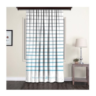 Κουρτίνα με Τρουκς 140 x 260 cm Χρώματος Λευκό Beverly Hills Polo C... Κουρτίνα με Τρουκς 140 x 260 cm Χρώματος Λευκό Beverly Hills Polo C...