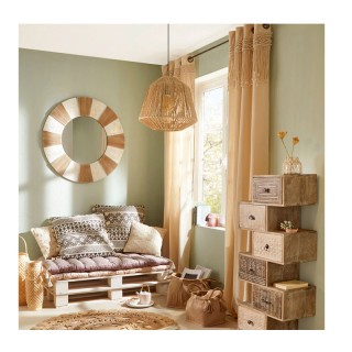 Κουρτίνα με Τρουκς Rituality Macrame 140 x 260 cm Atmosphera 168851 Κουρτίνα με Τρουκς Rituality Macrame 140 x 260 cm Atmosphera 168851