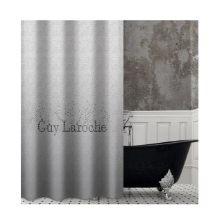 Κουρτίνα Μπάνιου με Τρουκς 180 x 190 cm Pandora Silver Guy Laroche ... Κουρτίνα Μπάνιου με Τρουκς 180 x 190 cm Pandora Silver Guy Laroche ...