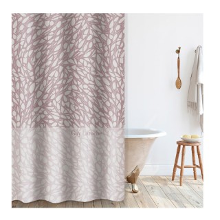 Κουρτίνα Μπάνιου με Τρουκς 180 x 185 cm Root Lilac Guy Laroche 1128... Κουρτίνα Μπάνιου με Τρουκς 180 x 185 cm Root Lilac Guy Laroche 1128...