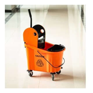 Κουβάς Σφουγγαρίσματος με Ρόδες και Πρέσα Σφουγγαρίστρας 36 Lt HOMC... Κουβάς Σφουγγαρίσματος με Ρόδες και Πρέσα Σφουγγαρίστρας 36 Lt HOMC...