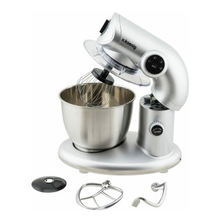 Κουζινομηχανή 1000 W Χρώματος Ασημί H.Koenig KM80 KM80-Silver Κουζινομηχανή 1000 W Χρώματος Ασημί H.Koenig KM80 KM80-Silver