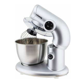 Κουζινομηχανή 1000 W Χρώματος Ασημί H.Koenig KM80 KM80-Silver Κουζινομηχανή 1000 W Χρώματος Ασημί H.Koenig KM80 KM80-Silver