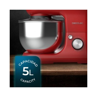 Κουζινομηχανή 5 Lt 1200 W Cecotec Cecomixer Merengue Ice-Cream Red ...