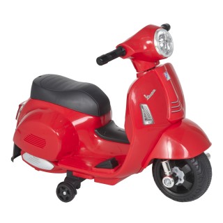 HOMCOM Electric Vespa για παιδιά Μπαταρία 6V Προβολείς και Κόρνα 18...