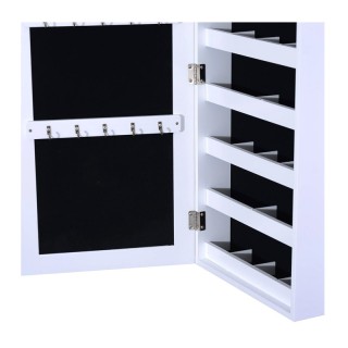 Κρεμαστή Κοσμηματοθήκη Μπιζουτιέρα με Καθρέπτη 37 x 9.5 x 112 cm HO...