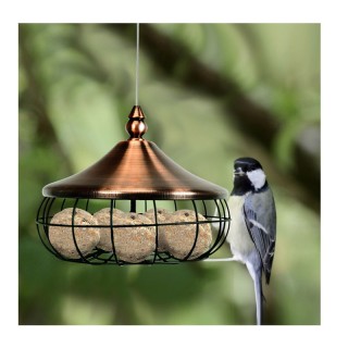 Κρεμαστή Μεταλλική Ταΐστρα Πουλιών 17 x 17 x 14 cm Costway GT3551 Κρεμαστή Μεταλλική Ταΐστρα Πουλιών 17 x 17 x 14 cm Costway GT3551