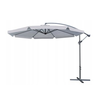 Κρεμαστή Ομπρέλα 3.0 m Χρώματος Γκρι Malatec 12165 Κρεμαστή Ομπρέλα 3.0 m Χρώματος Γκρι Malatec 12165