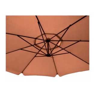 Κρεμαστή Ομπρέλα 3.0 m Χρώματος Πορτοκαλί Malatec 12166