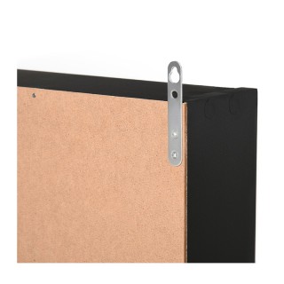 Κρεμαστή Ξύλινη Βιτρίνα με 5 Ρυθμιζόμενα Ράφια 80 x 9.5 x 60 cm Χρώ...