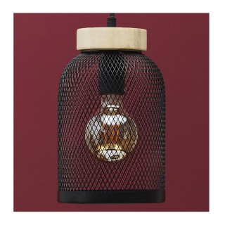 Κρεμαστό Μεταλλικό Μονόφωτο Φωτιστικό Οροφής E27 40 W Home Deco Fac...