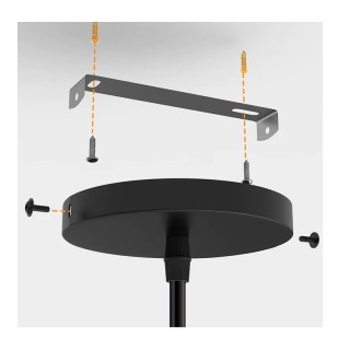 Κρεμαστό Μεταλλικό Μονόφωτο Φωτιστικό Οροφής Πυραμίδα 25 cm E27 40 ... Κρεμαστό Μεταλλικό Μονόφωτο Φωτιστικό Οροφής Πυραμίδα 25 cm E27 40 ...