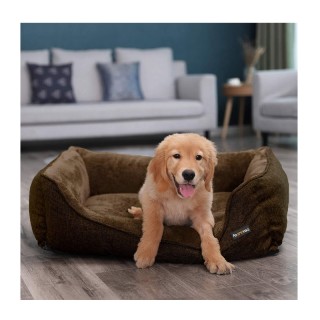Κρεβάτι Σκύλου 90 x 75 x 25 cm Χρώματος Σκούρο Καφέ Feandrea PGW11CC Κρεβάτι Σκύλου 90 x 75 x 25 cm Χρώματος Σκούρο Καφέ Feandrea PGW11CC
